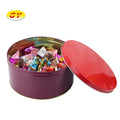 Wholesale Custom Wedding Candy Christmas Gift 0.23mm Tinplate Food Grade Recycled Materials Tin Box Screen Printing Glossy