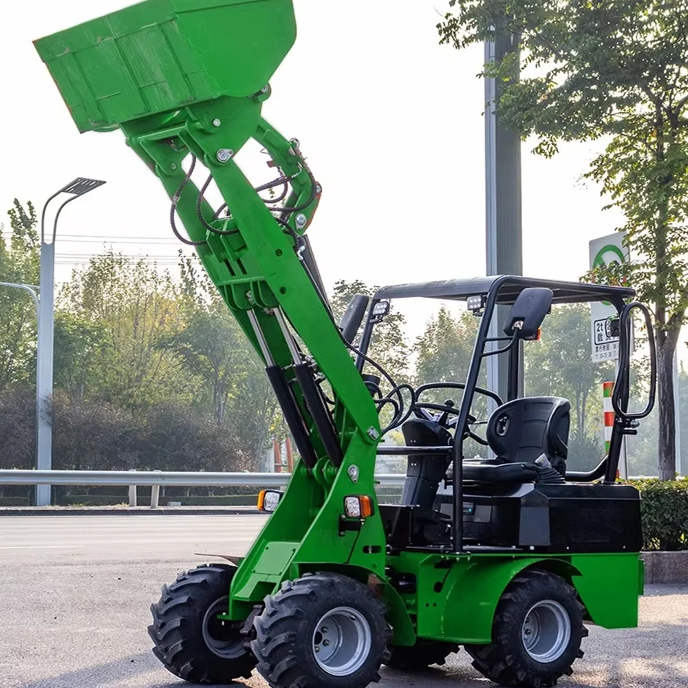Free Shipping  65kw Telescope Front End Loader Machine Compact Telescopic 1.5 Ton Wheel Loader