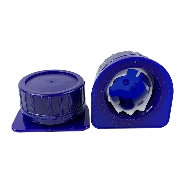 Wholesale Food Grade Plastic Beverage Roof Cover Stream Cap Milk Juice Bottle Helicap