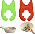 Multifunctional Silicone Pot Lid Holder Cooking Dish Rack Pot Clip Spoon Spatula Rest Heat Resistance Shovel Holder