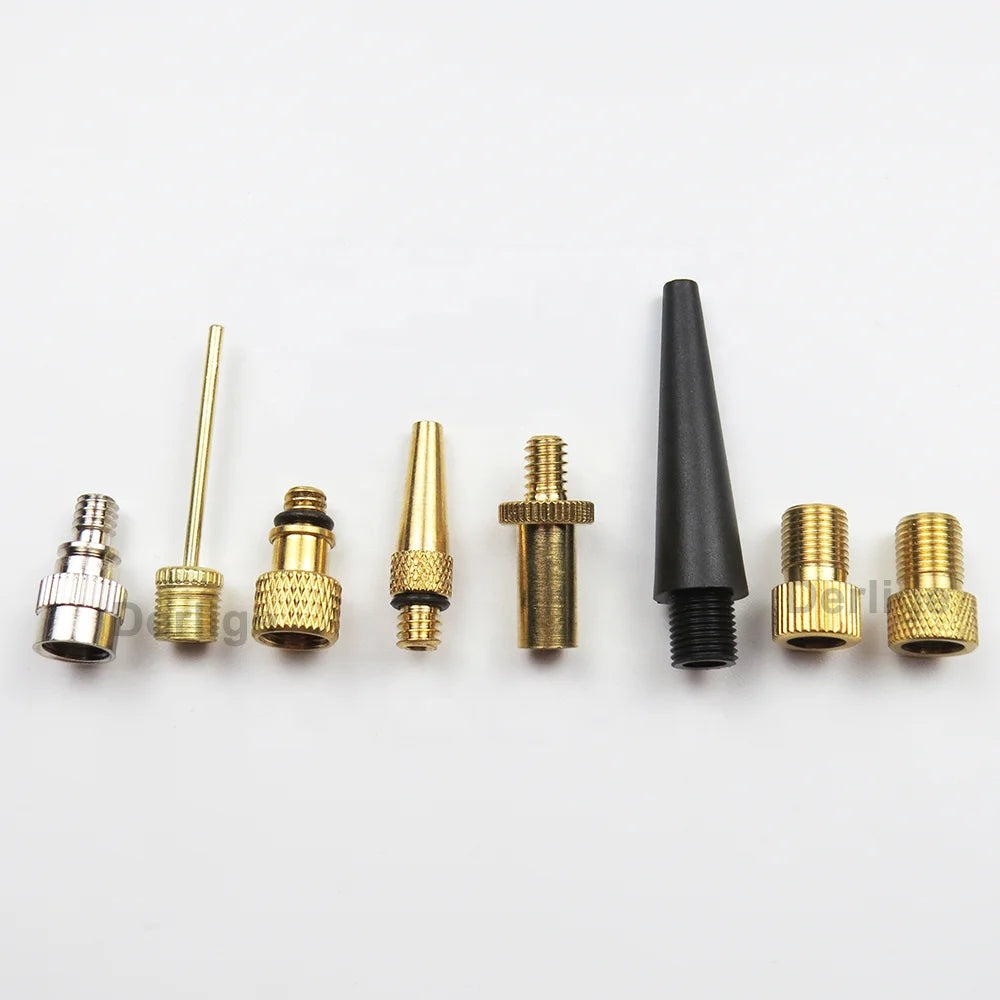 Ball Pump Needle DV SV AV Valve Adapter Bicycle Presta Schrader Valve Adaptors