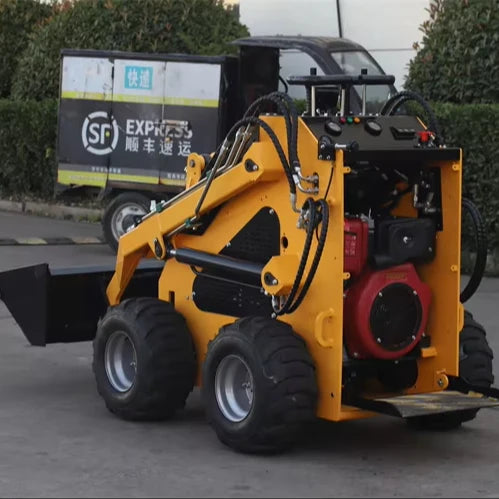 Factory Priced Mini Skid Steer Loader with Motor Tracked Skid Steer Loader for Sale