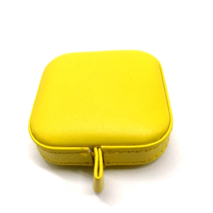 Wholesale Sewing Tape Leather Custom Square Mini PU Leather Tape Measure