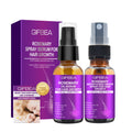 Wholesale Natural Anti Frizz Hair Serum Oil Glass Organic Hair Repair Bottle Collagen Biotin Keratin Hair Growth Oil Serum