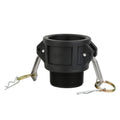 HT Coupling IBC Tote Tank Quick Camlock Pipe Fittings Adapter Type B SS Handle Cam and Groove Coupling BSP Thread 1/2" to 2''