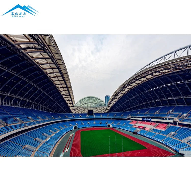 Roof Shades Architecture Sport Grandstand Stage Membrane Structure Tent for Outdoor