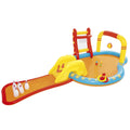Bestway 53068 Lil' Champ Play Center Pool Bowling  with Slide Sprayer Basketball Comfort Children Toys 4.35m X 2.13m X 1.17m