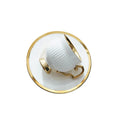 Solhui Simplicity Ceramics Phnom Penh Goblet Afternoon Tea Bone China Coffee Cup and Saucer