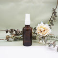 Eco Friendly 30ml Round Cosmetic Packaging Frosted Empty Face Serum Pump Lotion Foundation Bottle Glass Serum Bottle With Pump
