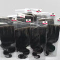 Wholesale Real Virgin Brazilian Body Wave Human Hair Closure Hot Sale  4x4 5x5 6x6 2x6 Transparent HD swiss Lace Closure