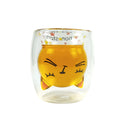 Creative Animal Clear Gift Heat Cold Resistant Borosilicate Double Glass Cup
