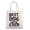 Custom Foldable Shopping Tote Bag Reusable Canvas Cotton Shopping Carrier Bag with logo