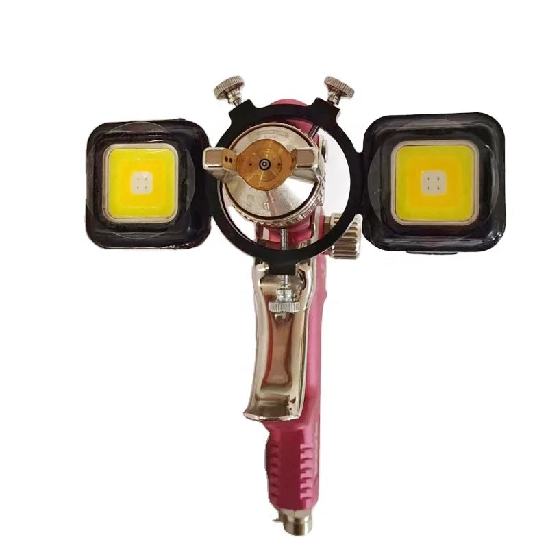 Pneumatic Spray Gun Lamp Paint Gun Special Light Automotive Sheet Metal Spraying Pneumatic Tool Accessories Charging Light