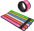 Adjustable LED Light up Bracelet LED Arm Band Slap Bracelets Reflective LED Bracelet Flashing LED Sports Wristband