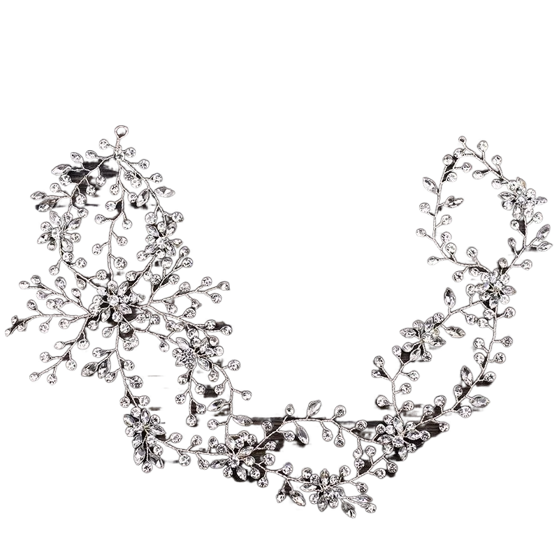 Fashion Women Bridal Headband Rhinestone Wedding Headpiece Headbands With Rhinestones