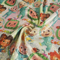 Wholesale Golden Stamping Custom Printed Laser Shiny Spandex Polyester Hologram Holographic Fabric