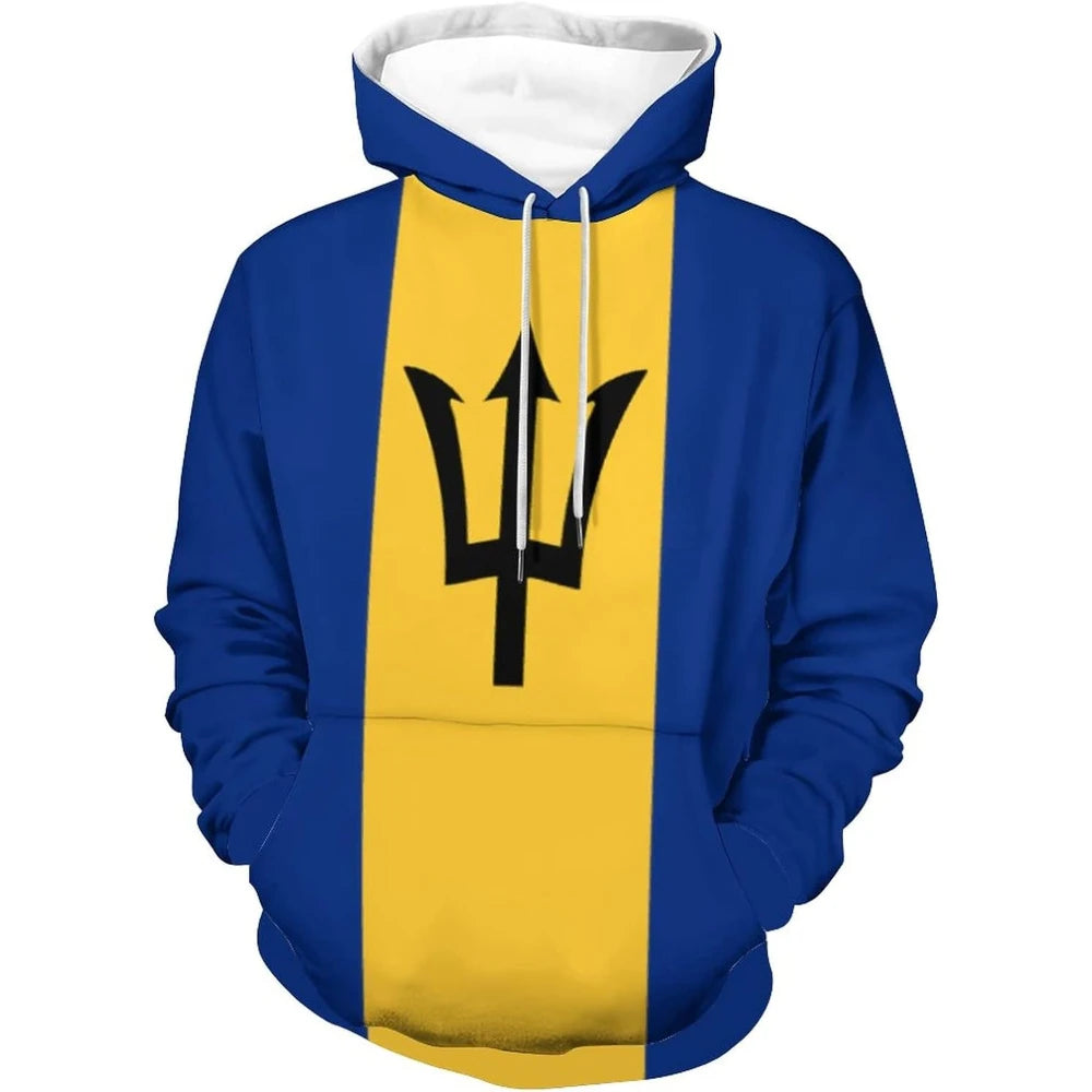 Fitspi Wholesale Unisex Hoodies Country Jamaican Flag 3d Printed Long Sleeve Pullovers Sweatshirt Hoodies for Mens Womens
