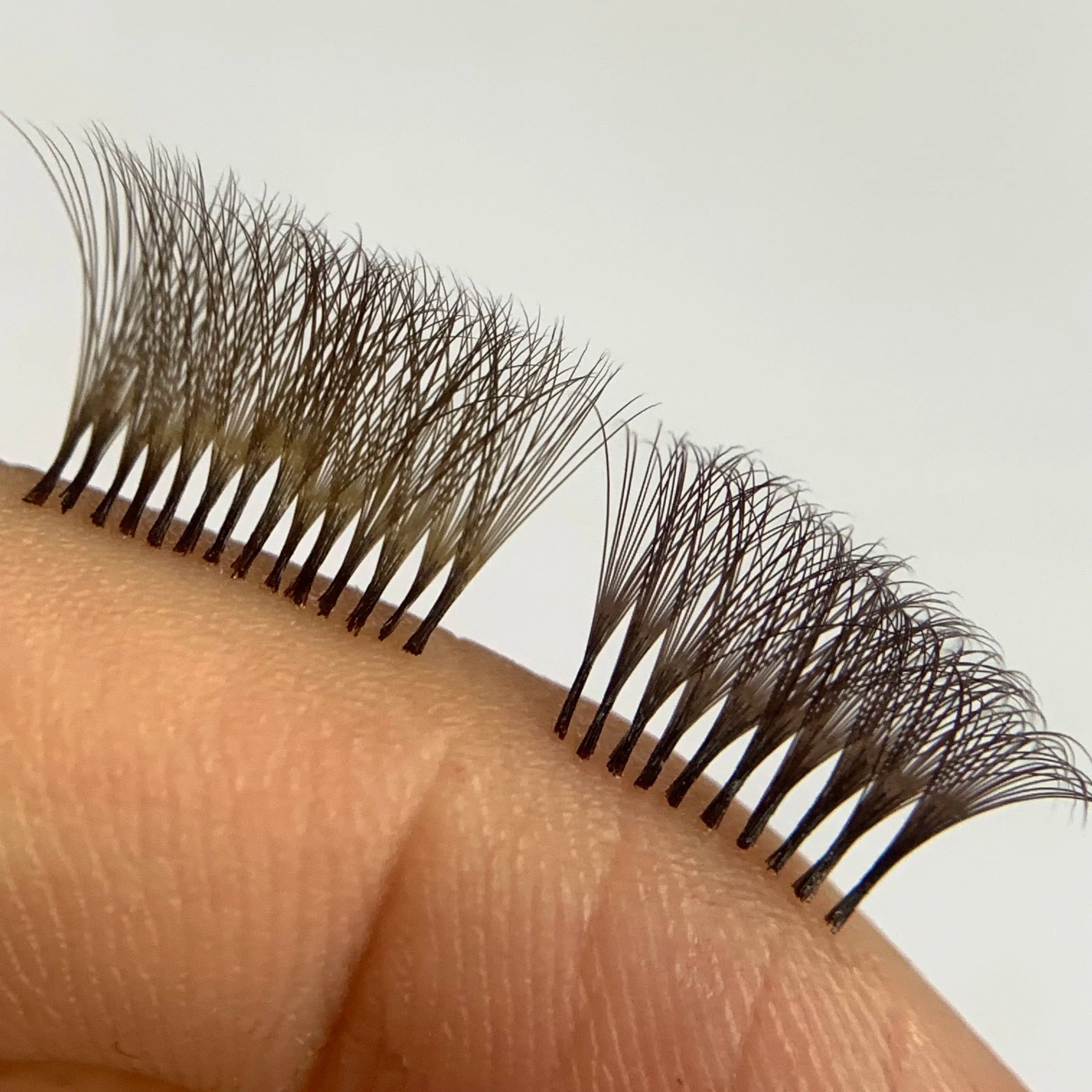 NEW TREND Cashmere Soft Brown Color Lashes Trays Dark Brown Volume Lashes Extensions 0.03 0.05 0.07 Mega Volume Lashes Trays