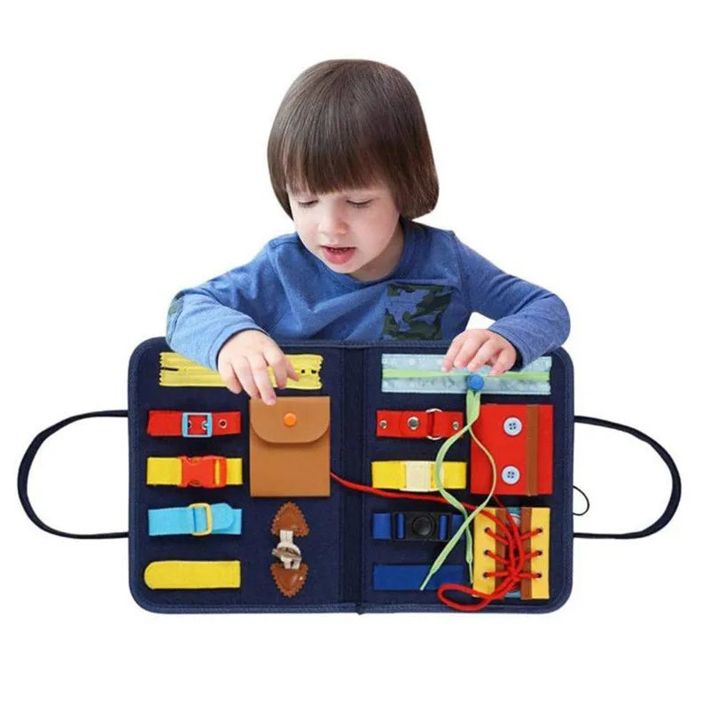 Montessori Kids Learning Toys Quiet Busy Book for Toddler and Infant Montessori Busy Book Educational Montessori Books