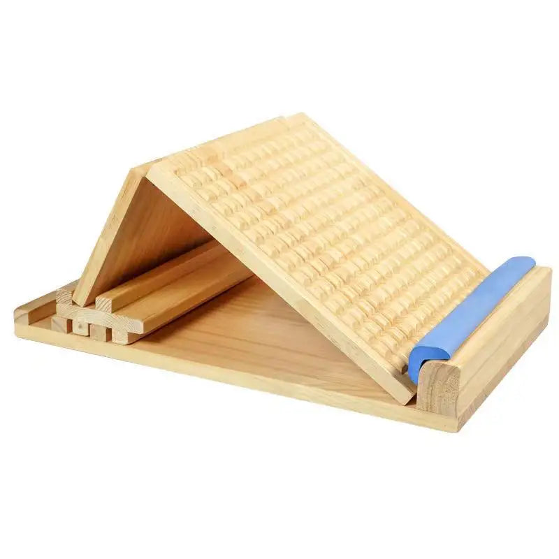 FDFIT Adjustable Wooden Ankle and Foot Stretching Slant Board/Stretch Plate