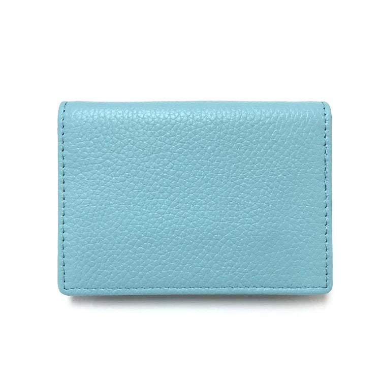 The First Layer of Cowhide Wrestling Business Card Holder  Leather Card Holder Business Card case Soft Leather Coin Purse Spot