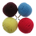 Colorful 4pcs 80mm Spherical Polishing Sponge Buffing Pads Ball Foam Polishing Pads for Car Body Hub Finishing Cleaning