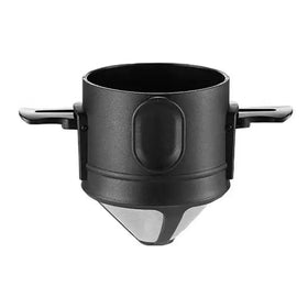 Portable Household 304 Stainless Drip Infuser Reusable Funnel Baskets Tea Coffee On-The-Go Brewing Food Print Shopping Packaging