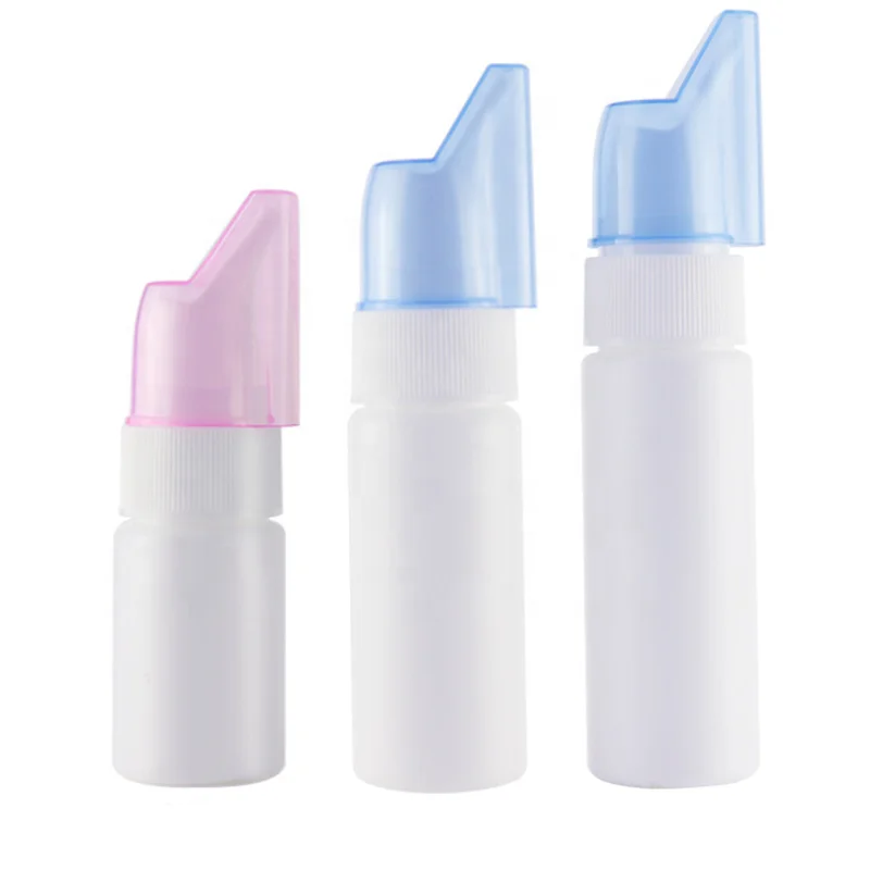 good quality 18mm nose spray nasal spray plastic material /10ml Empty Nasal Spray Bottle colorful