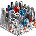 OEM Custom Machining Service for Aluminum Steel Titanium & Stainless Steel Parts CNC Milling Parts Machine Service