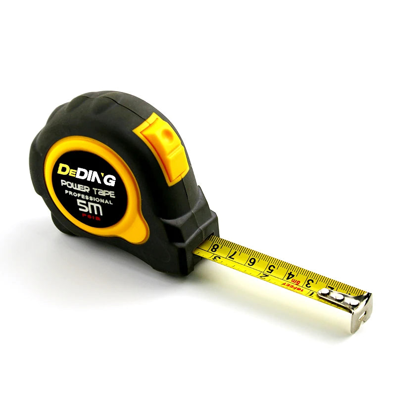 Factory Customized Carbon Steel Tape Measures Construction Hand Tools with Digital Logo Metros Cinta Metrica From Taiwan