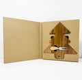 Free Freight Christmas Tree Shaped Wooden Charcuterie Board with Cheese Knife Set Cheese Cutting Board Set for Christmas Gifts