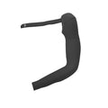 20-30mmhg Full Arm Support Nylon Spandex Band Graduated Compression Arm Sleeve Advanced Protection Breathable Pain Relief