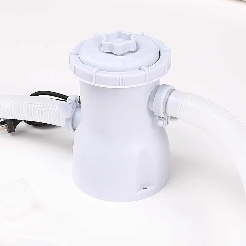 Filter Pump - Pool Cleaner Fit for Ground Pools Children's Inflatable Swimming Pod Bracket Swimming Pool