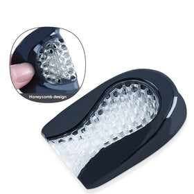99insole Comfortable Silicone Gel Heel Cushion Protector Shock Absorption for Plantar Fasciitis Relief Free Samples Insoles