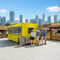 Design Detachable Sandwich Panel Steel Container Snack Bar Prefabricated Restaurant Kitchen for Mall