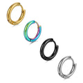 SC Wholesale Fashion Silver Gold Nose Ring Sexy Eyebrow Lip Ear Body Piercing Trendy Stainless Steel Nose Ring for Women
