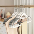 Factory Sale Eco-friendly  Adult Semicircular Non Slip Plastic Clothes Hangers  for Display Supermarket