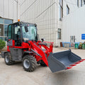 1Ton Articulated Small Engine Mini Front Wheel Loader with Gearbox Zl910 CE/EPA Certified 3000kg 1 Year Warranty
