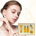 Best 24K Gold Light Luxury Vegan Skincare Set with Retinol Vitamin C Moisturizing Hydrating Face Cream for Unisex All Skin Types