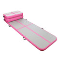 Hot Sale PVC Inflatable Tumble Fitness Air Track Gymnastics Folding Mat 10cm Thickness