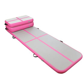 Hot Sale PVC Inflatable Tumble Fitness Air Track Gymnastics Folding Mat 10cm Thickness