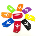 In Stock Multicolor PVC Name Tag Custom Logo Soft Rubber Luggage Tag