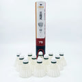 Super Quality D75 Hybrid Shuttls 3in1 Badminton Shuttlecock Fiber Cork 1st Class Duck Feather for Professional Tournament
