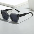 Private Label Fashionable Classic Retro Square Frame Shades Trendy Leopard Print Cat Eye Sunglasses Oversized Gafas De Sol