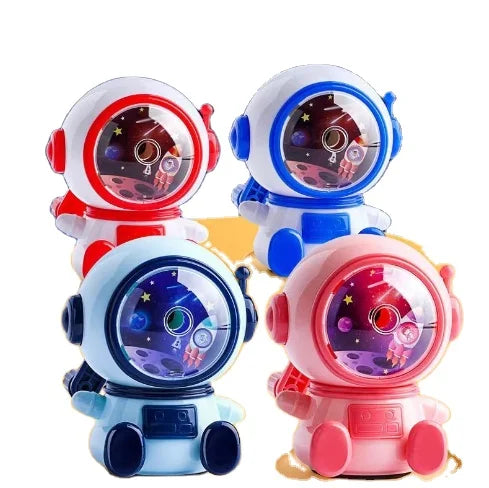 Kawaii Astronaut Pencil Sharpener Automatic Pencil Sharpener Elementary School Children's Cartoon Hand Cranked  School Supplies