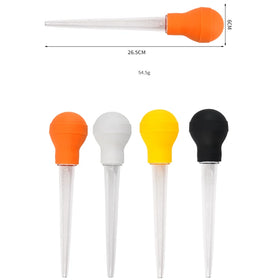 2026 Gel Baster Gun Poultry BBQ Syringe & Pastry Tube Home Kitchen Barbecue Cooking Oil Dropper Plastic Turkey Baster