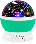 4 LED Bulbs 12 Light Color Changing with USB Cable Romantic Gifts Star Projector 360 Degree Rotation Kids Night Light for Kids
