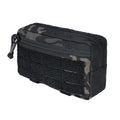IDOGEAR Dual Zippers EDC Dump Multi-Purpose Bag Tactical Pouch Molle Utility Pouch for Tactical Vest
