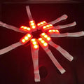 Remote Controlled LED Bracelet DMX Control Silicone Wristband for Outdoor Party for Graduation Ramadan Stylish Flashing Effects