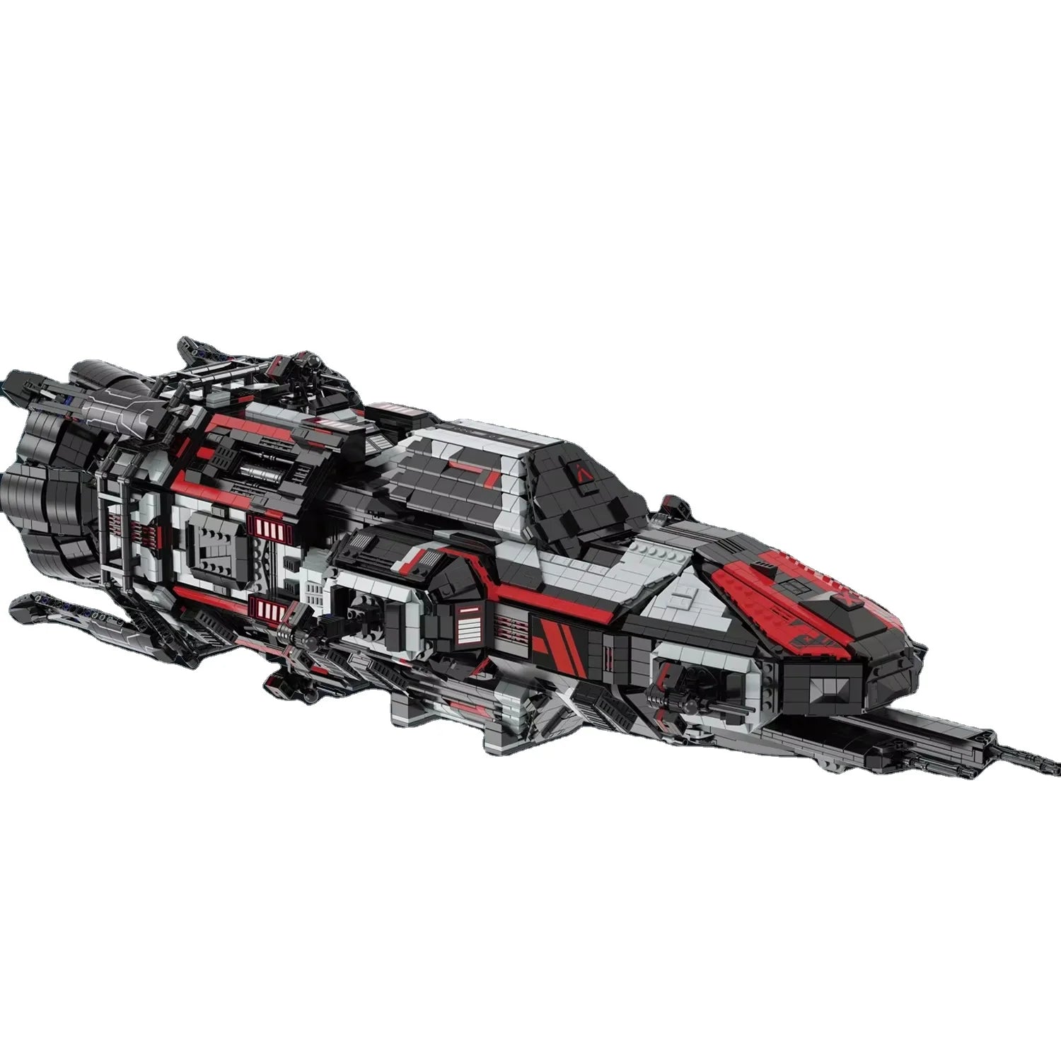 33906 6395PCS War Rocinante Battleship Model Space Rocket Spaceship Bricks Desktop Decoration Kids Gifts Building Blocks Sets